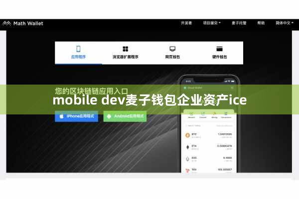 mobile dev麦子钱包企业资产ice